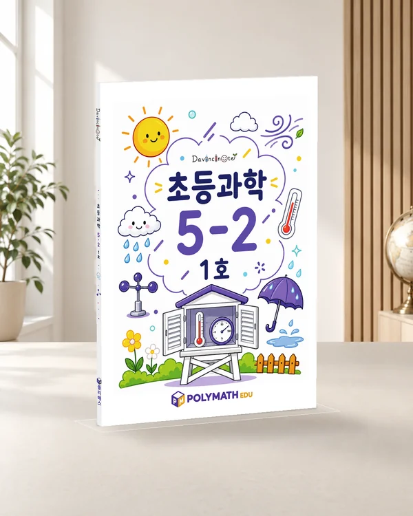 초등과학 5-2 1호 교재 목업